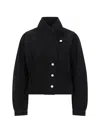Isabel Marant Button-up Denim Jacket In Black