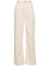 Isabel Marant Bymara Carpenter Jeans In Nude & Neutrals