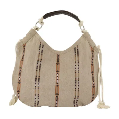 Isabel Marant Byron Gf Tote Bag -  - Cotton - Beige