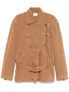 Isabel Marant Caitlyn Jacket In Brown