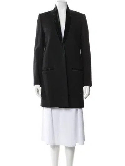 Pre-owned Isabel Marant Calfskin Blazer In Black