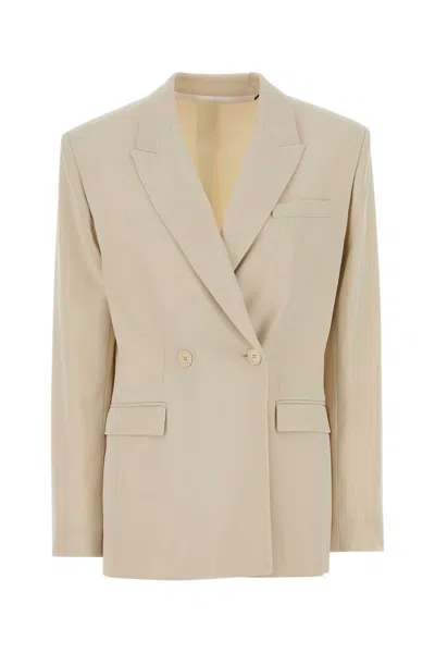 Isabel Marant Double-breasted Tailored Blazer In Neutral