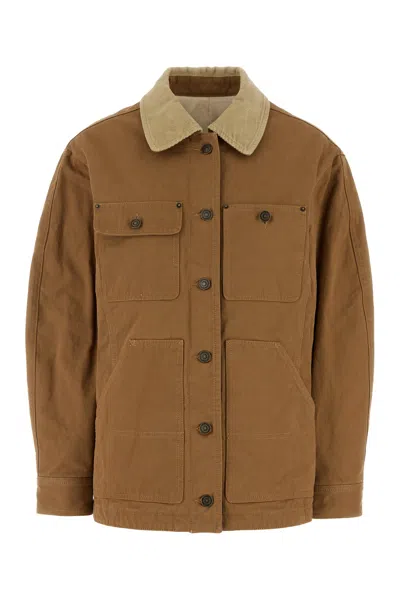 ISABEL MARANT ISABEL MARANT CAMEL DENIM NINON JACKET