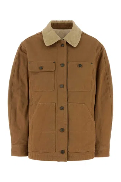 ISABEL MARANT CAMEL DENIM NINON JACKET