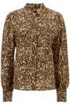 Isabel Marant 'teysa Silk Leopard Print