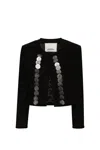 Isabel Marant Camila Suede Jacket In Black