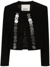Isabel Marant Gucci White Poplin Blouse In Black