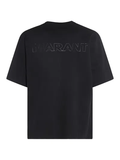 Isabel Marant Black Cotton T-shirt