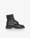 Isabel Marant Black Leather Campa Ankle Boots In Black