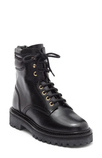 Isabel Marant Campa Lug Sole Boot In Black