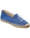 Isabel Marant Canae Logo-embroidered Espadrilles In Blue