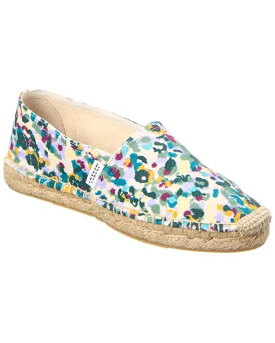 Isabel Marant Canae Canvas Espadrille In White