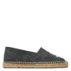 Isabel Marant Canae Canvas Espadrilles In Gray