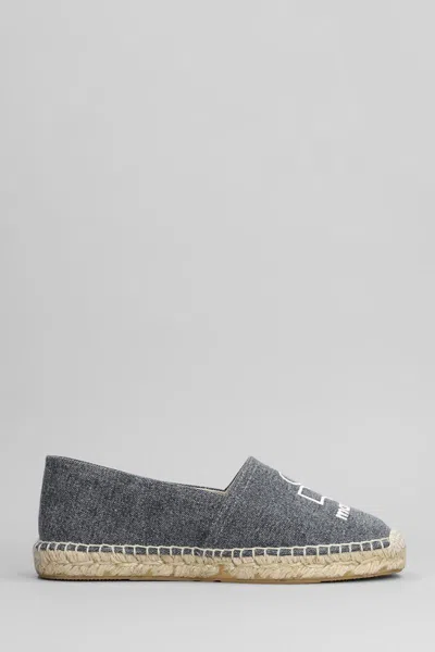 Isabel Marant Canae Espadrilles In Gray