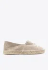 Isabel Marant Canae Logo Embroidered Espadrilles In Animal Print