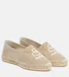 Isabel Marant Canae Logo-embroidered Espadrilles In Beige