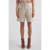 Isabel Marant Candice Denim Shorts In Ecru