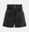 Isabel Marant Ladies Dark Grey Candice Denim Shorts In Grey