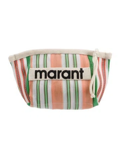 Pre-owned Isabel Marant Canvas Belt Bag In Multi