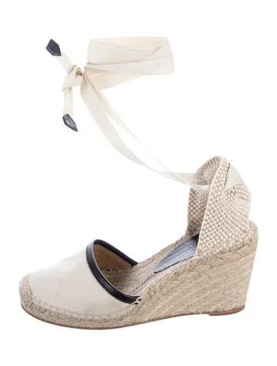 Pre-owned Isabel Marant Canvas Colorblock Pattern D'orsay Pumps In Neutral