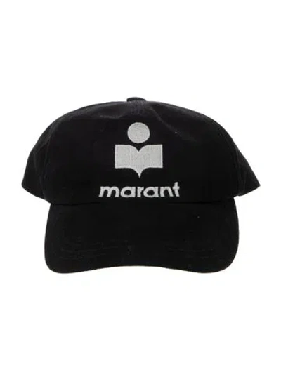 Pre-owned Isabel Marant Canvas Embroidered Baseball Hat In Multi