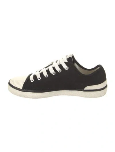 Pre-owned Isabel Marant Canvas Sneakers In Black
