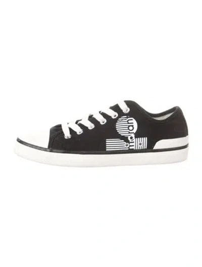 Pre-owned Isabel Marant Canvas Sneakers In Black