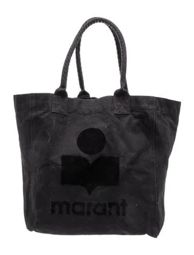 Pre-owned Isabel Marant Canvas Tote In Black