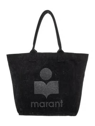 Pre-owned Isabel Marant Canvas Tote In Black