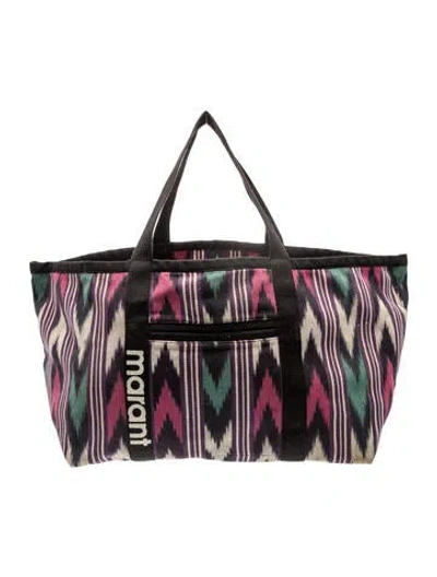 Pre-owned Isabel Marant Canvas Tote In Black