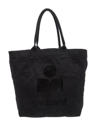 Pre-owned Isabel Marant Canvas Tote In Black