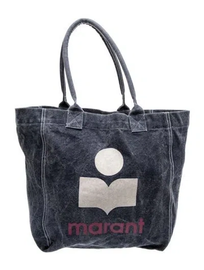 Pre-owned Isabel Marant Canvas Tote In Blue