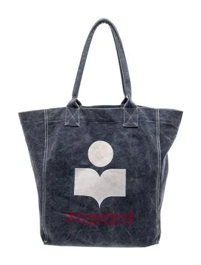Pre-owned Isabel Marant Canvas Tote In Blue