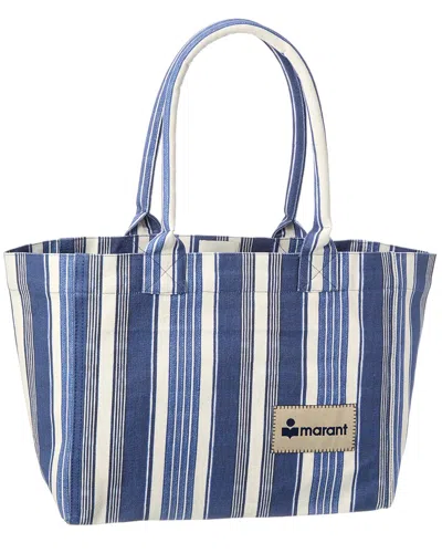 Isabel Marant Canvas Tote In Blue
