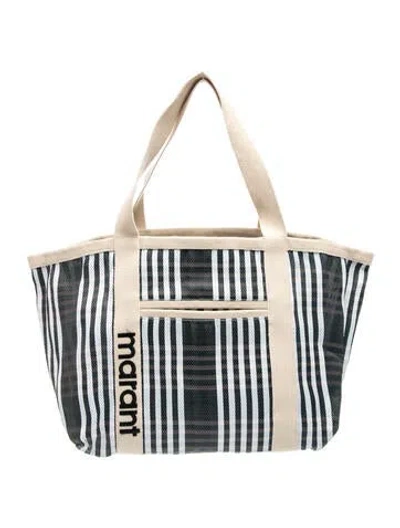 Pre-owned Isabel Marant Canvas Tote In Grey
