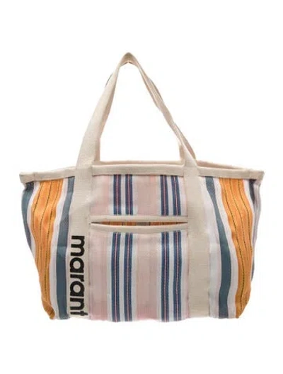 Pre-owned Isabel Marant Canvas Tote In Neutral