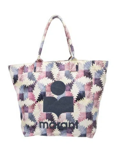 Pre-owned Isabel Marant Canvas Tote In Neutral