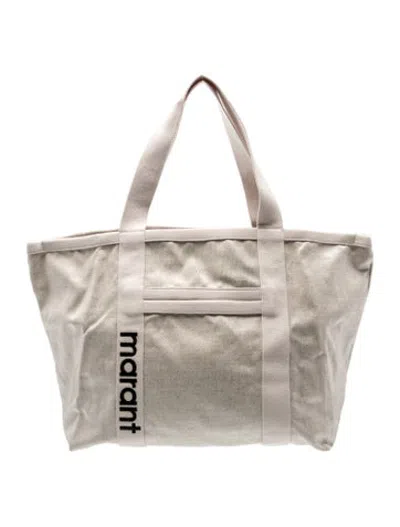 Pre-owned Isabel Marant Canvas Tote In Neutrals