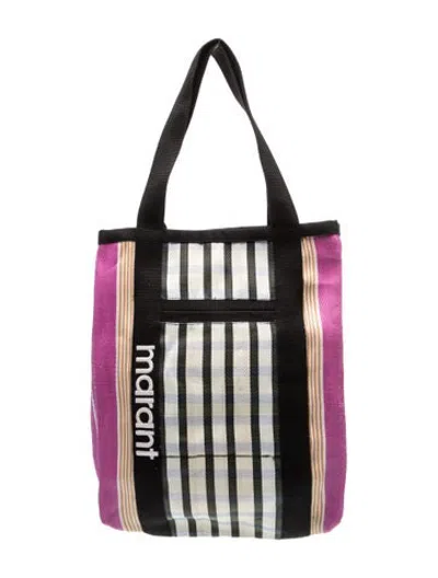 Pre-owned Isabel Marant Canvas Tote W/ Tags In White