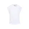 Isabel Marant Cap Sleeves Knot-detail Cotton Top In White