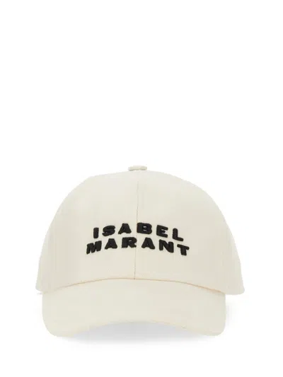 Isabel Marant Cappello Da Baseball Tyron In White