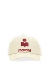 Isabel Marant Baseball Cap "tyron" In Powder