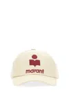 Isabel Marant Baseball Cap "tyron" In Powder