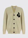 Isabel Marant Light Beige Knit Cardigan In Neutral