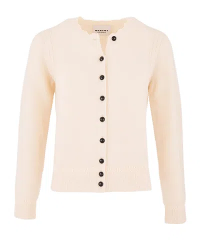 Isabel Marant Cardigan Naia In Neutral