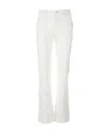 Isabel Marant Vokayo Mid-rise Straight-leg Cargo Pants In White