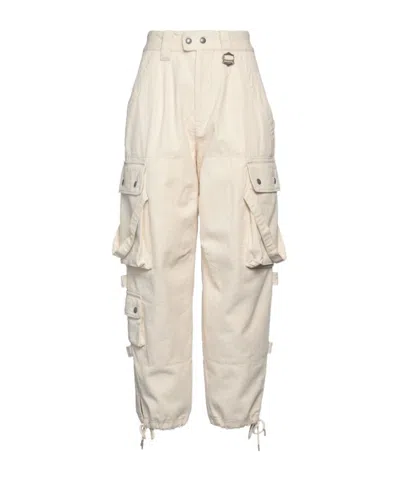 Isabel Marant Cargo Trousers In Nude