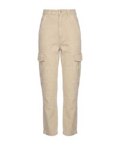 Isabel Marant Cargo Trousers In Neutral