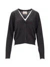 Isabel Marant Carline Buttoned Cardigan In Black