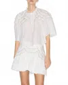 Isabel Marant Carmen Top In White In White